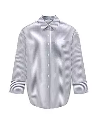 OPUS | Blouse FRILA | Bleu foncé