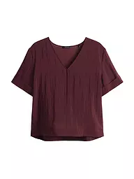 OPUS | T-shirt blouse FILKA | Rouge foncé