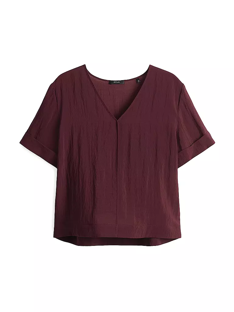 OPUS | Blouse-chemise FILKA | Rouge foncé