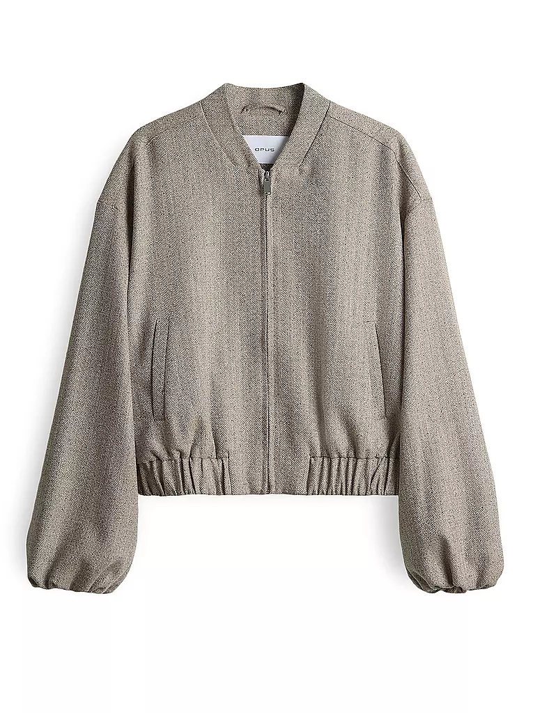 OPUS | Blouson JALEA HERRINGBONE | Beige
