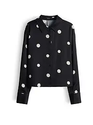 OPUS | Blusenshirt FAMENA DOT | Noir