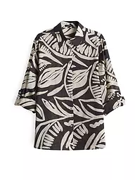 OPUS | Blusenshirt FUMINE TROPICAL | Marron