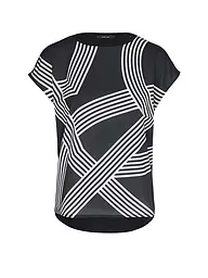 OPUS | Blusenshirt SABETHI PRINT | Bleu foncé