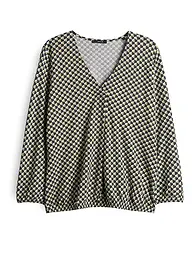 OPUS | Blusenshirt SANNAH ICONIC | Vert foncé