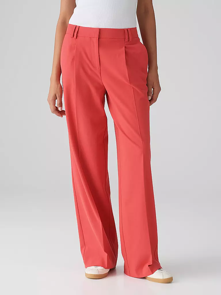 OPUS | Businesshose MARIENA | Rouge