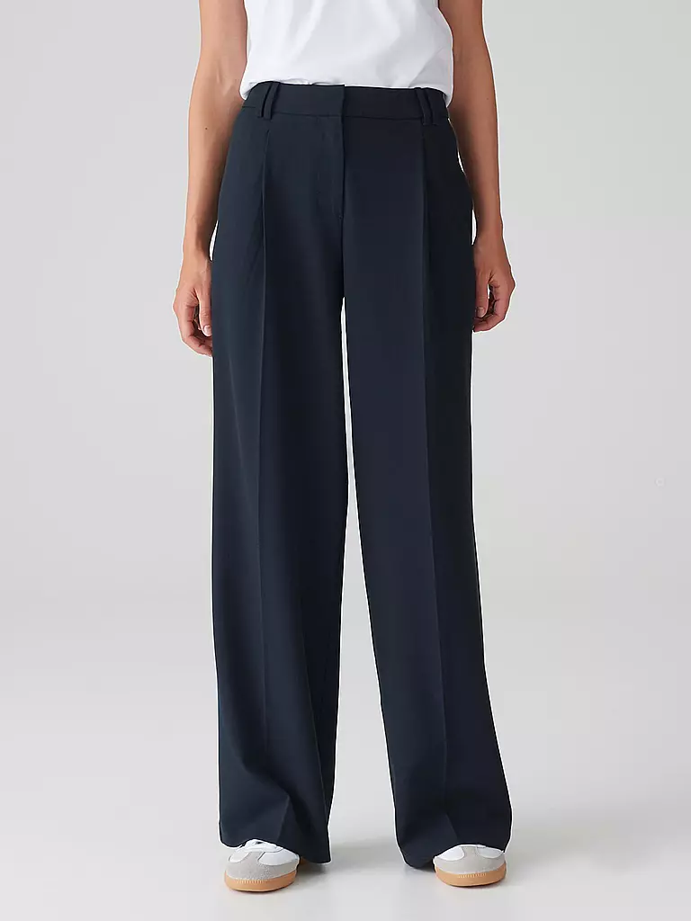 OPUS | Businesshose MARIENA | Bleu foncé