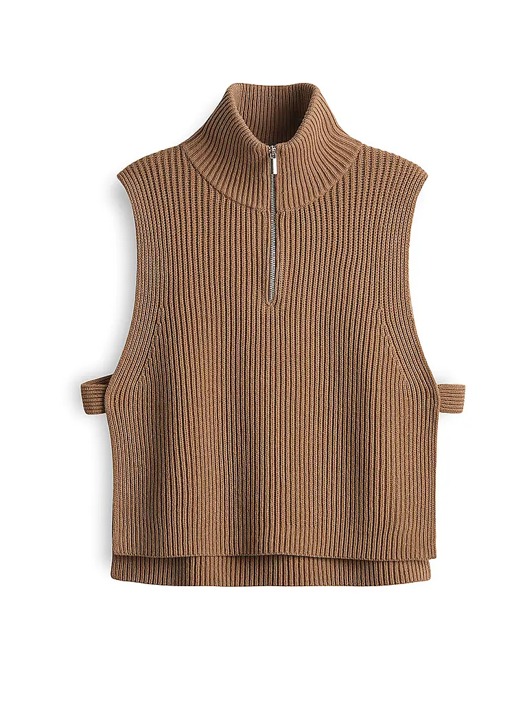 OPUS | Cape - Poncho ABIBO CAPE | Marron clair