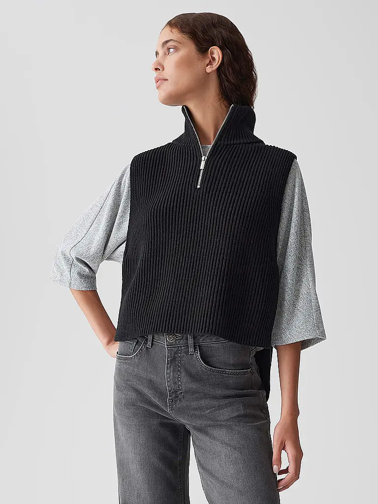 OPUS | Cape - Poncho ABIBO CAPE | Noir