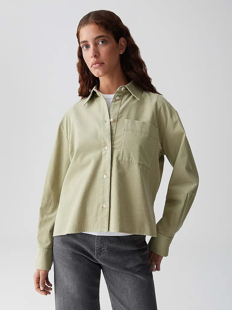 OPUS | Chemisier FRONE | Vert clair