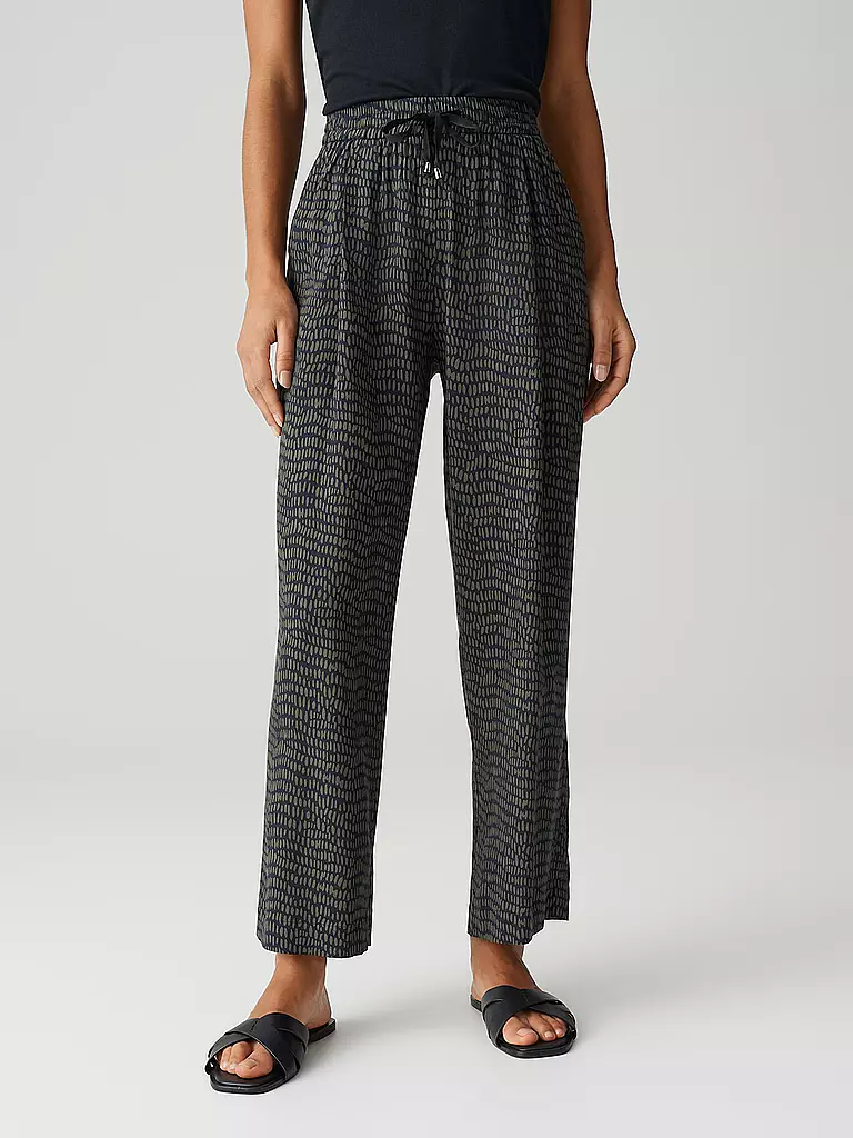 OPUS | Culotte MAROU SPLASH | Bleu foncé
