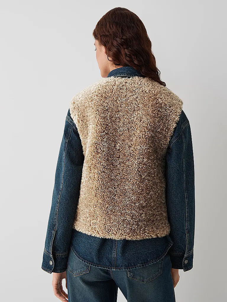 OPUS | Gilet aspect fourrure WAHIDA | 