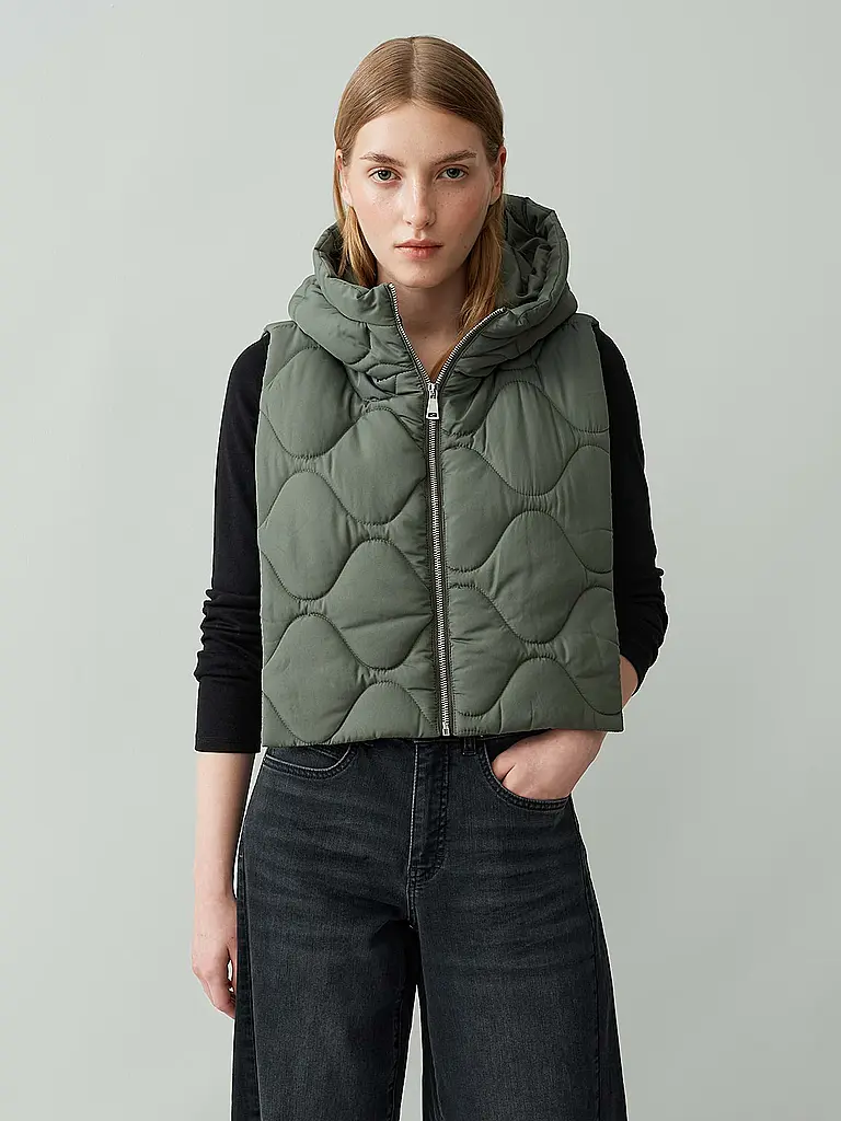OPUS | Gilet matelassé ARAUTI FLOW | olive