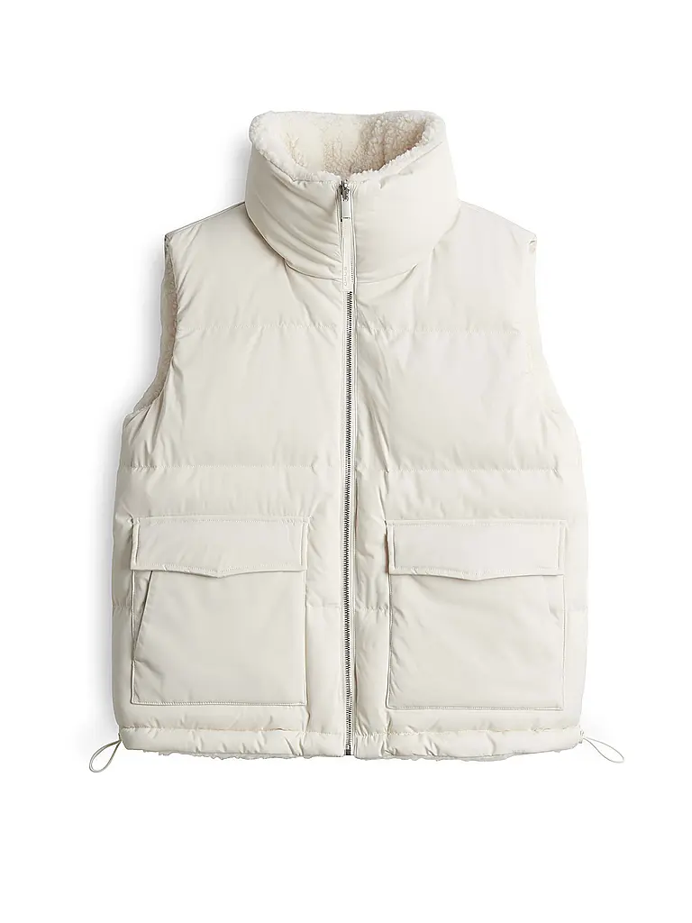 OPUS | Gilet matelassé réversible WENDARA | creme