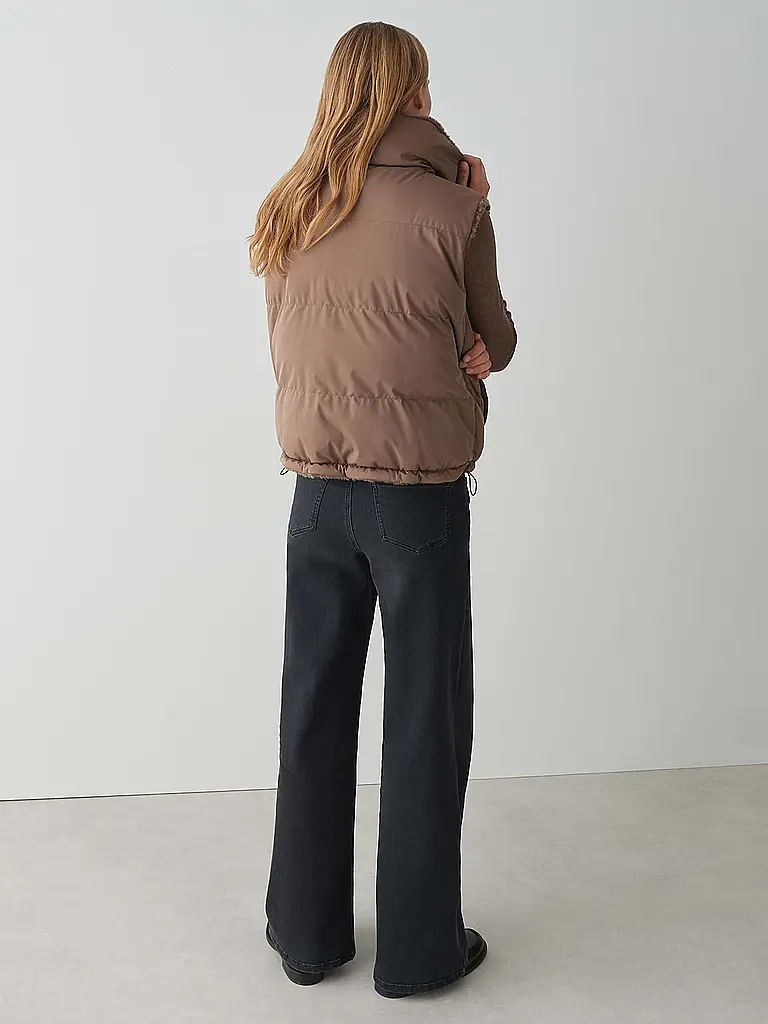 OPUS | Gilet matelassé réversible WENDARA | braun