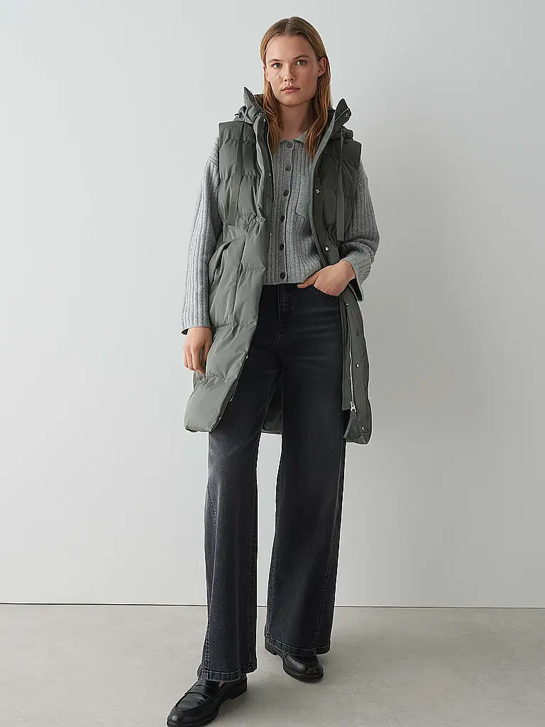 OPUS | Gilet matelassé WALMA | Gris