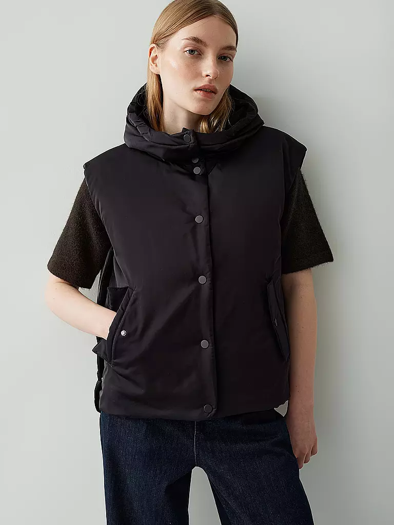 OPUS | Gilet matelassé WUSI | schwarz