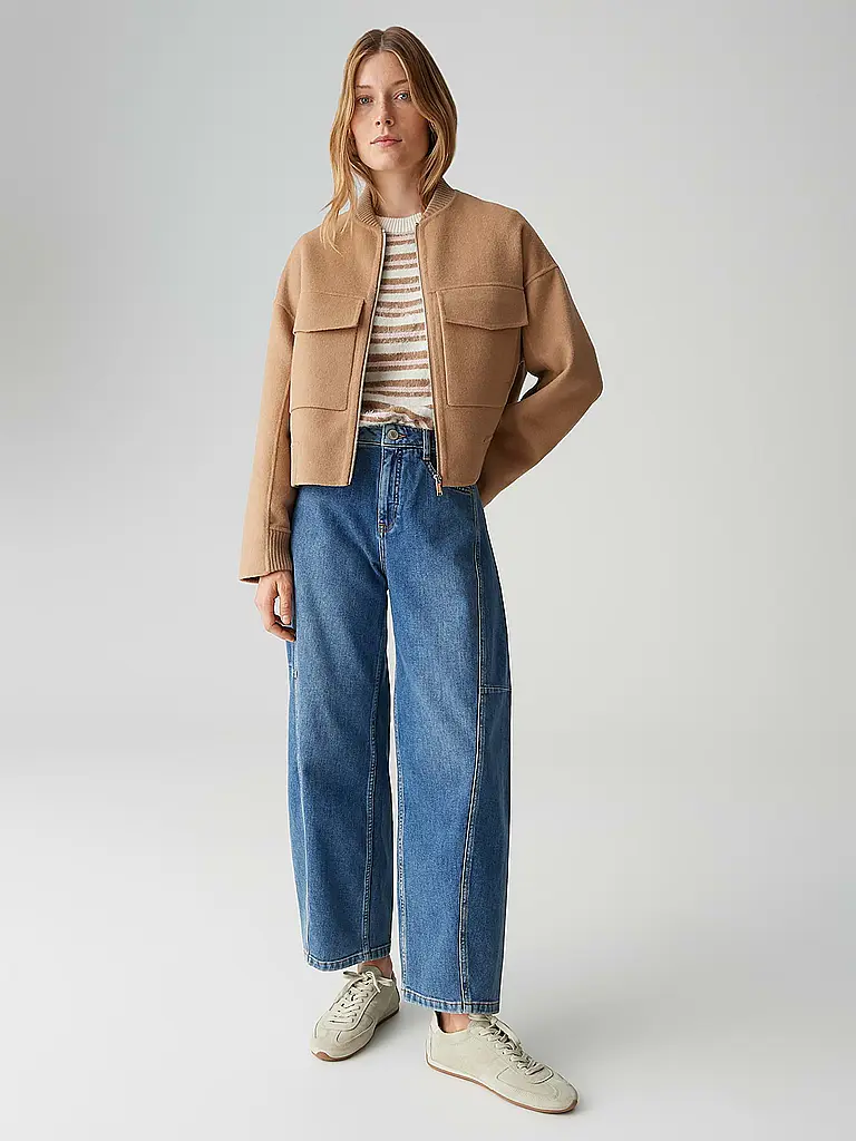 OPUS | Jeans Balloon Fit LOLAH VISION | Bleu