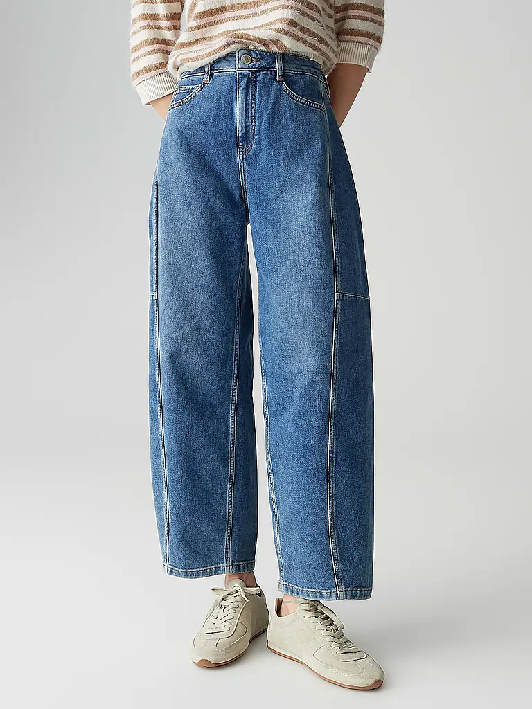 OPUS | Jeans Balloon Fit LOLAH VISION | Bleu