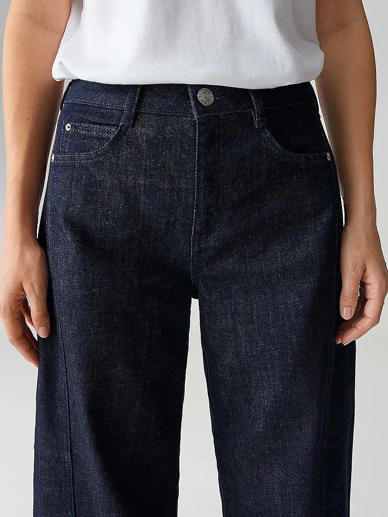 OPUS | Jeans Balloon Fit LOLAH VISION | Bleu foncé