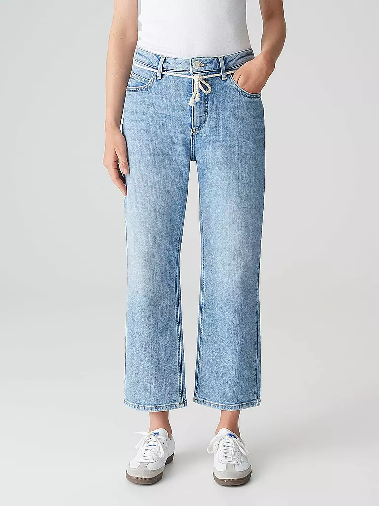 OPUS | Jeans Coupe Boyfriend 7/8 LANI CASUAL | blau