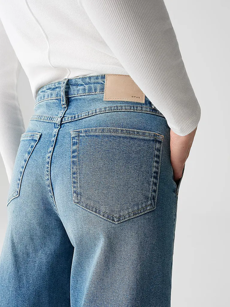 OPUS | Jeans Coupe Boyfriend LOLAH CARGO | Bleu