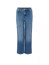 OPUS | Jeans coupe droite 7/8 LANI STRIPE | Bleu