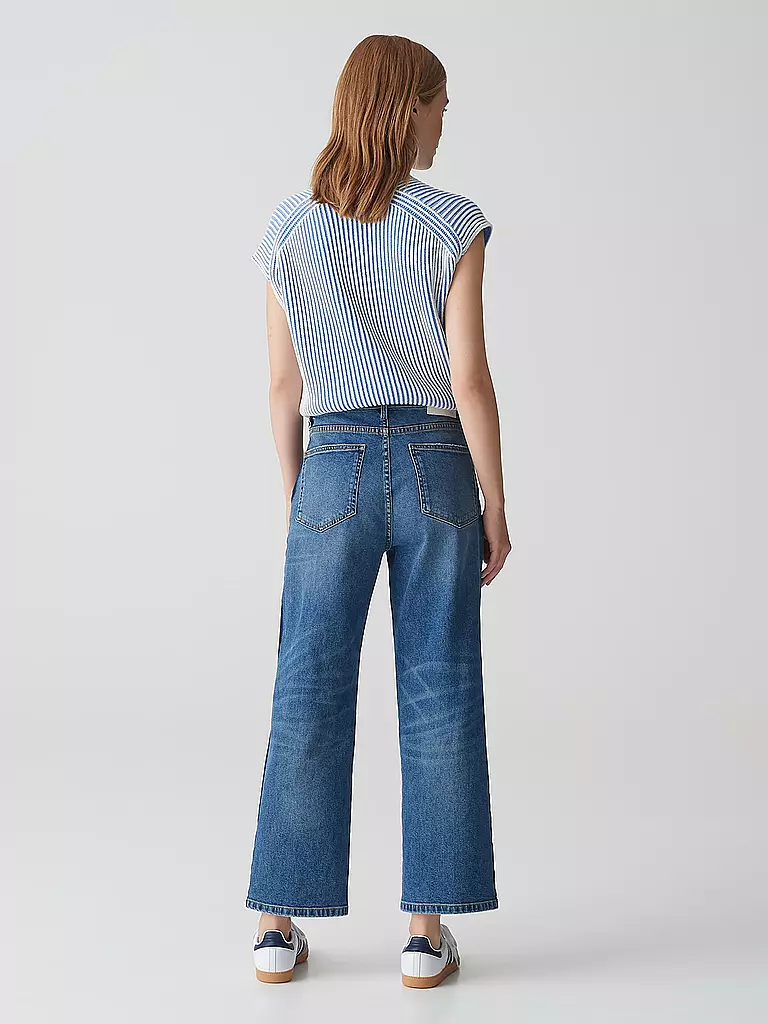 OPUS | Jeans coupe droite 7/8 LANI STRIPE | 