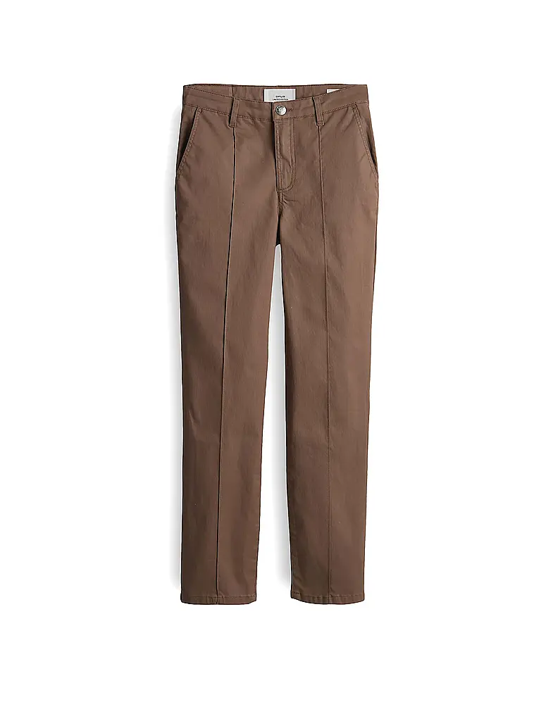 OPUS | Jeans coupe droite EBBI FLARED | Marron