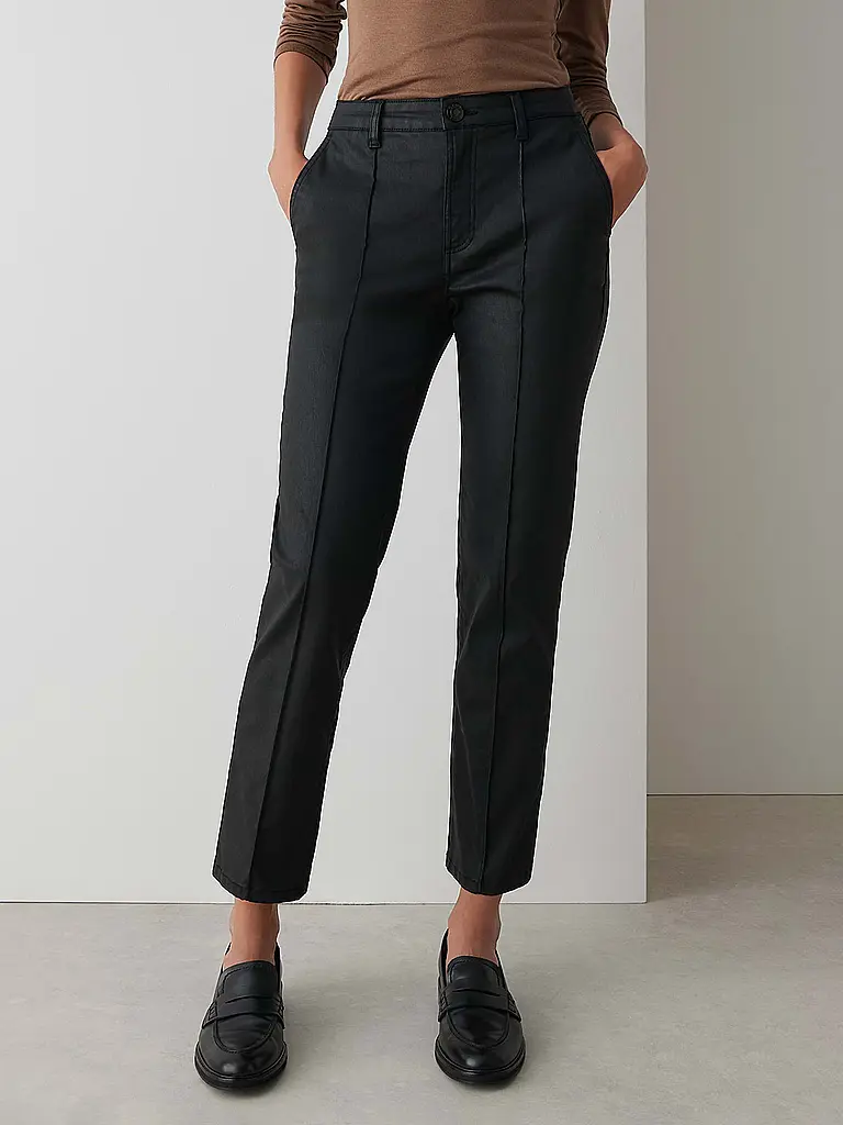 OPUS | Jeans coupe droite EBBI FLARED | Noir