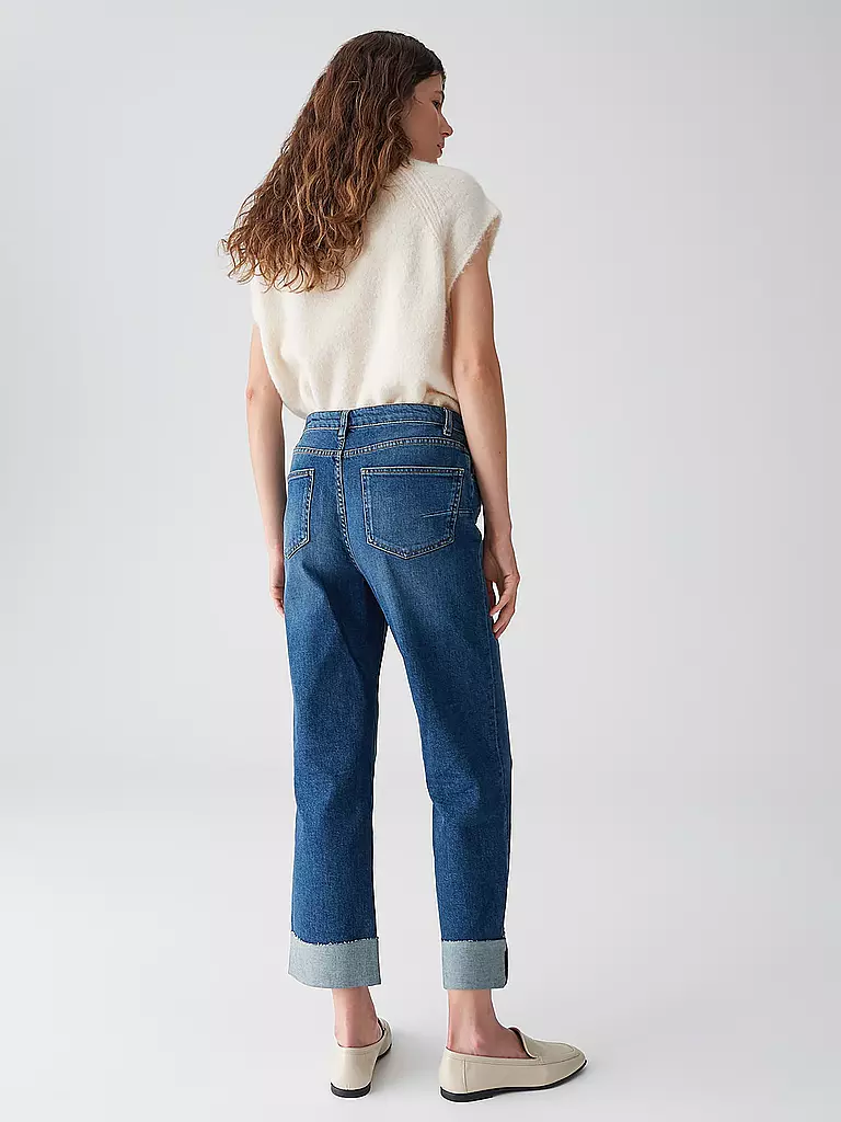 OPUS | Jeans Coupe Droite LANI TURN UP | 