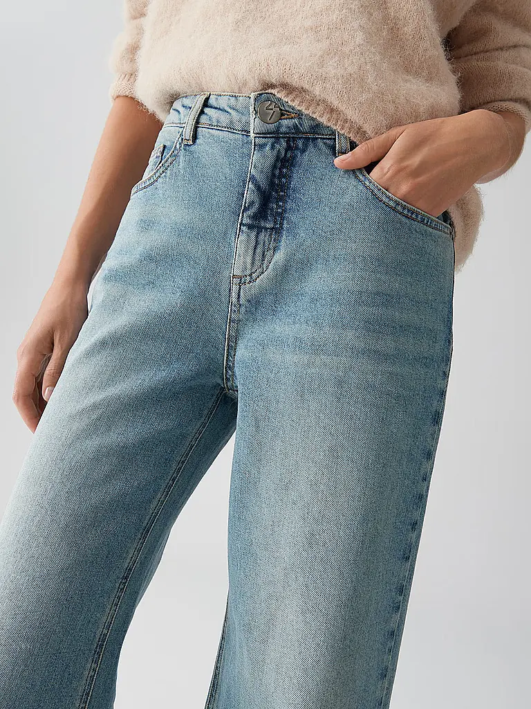 OPUS | Jeans Coupe Droite MINAH PALAZZO URBAN | Bleu clair