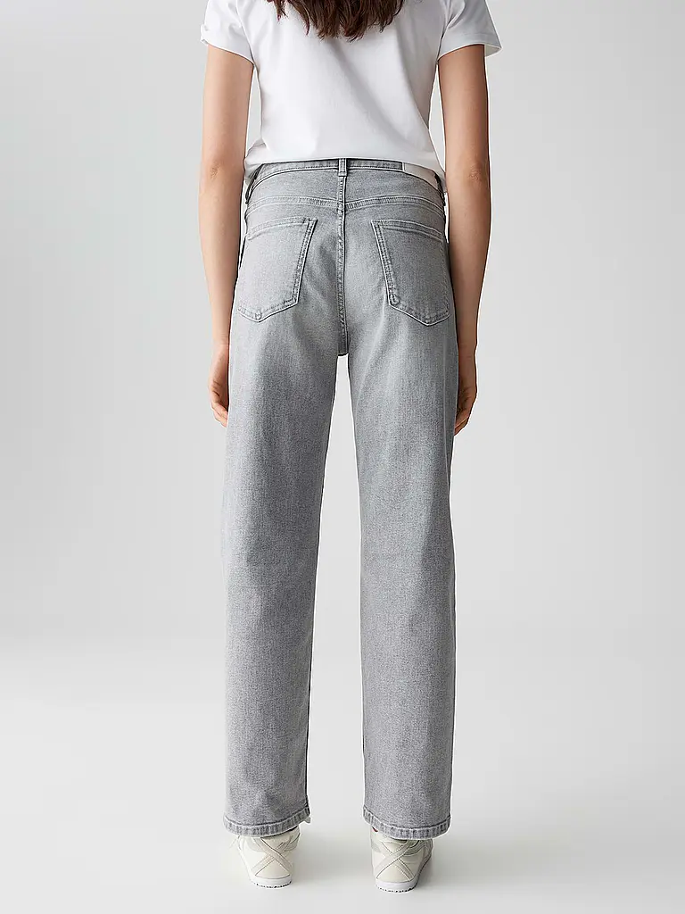 OPUS | Jeans coupe droite MIVA ALIGN | Gris