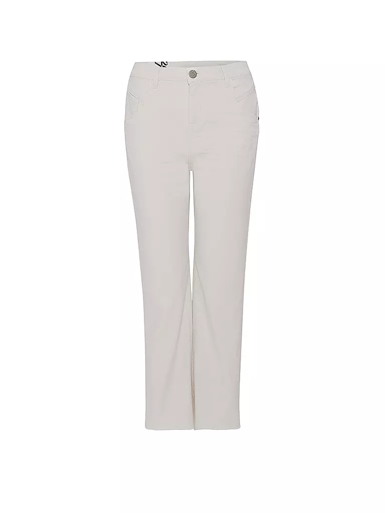 OPUS | Jeans Flared Fit 7/8 LANI TWIST | Crème