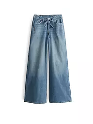 OPUS | Jeans Jambe Large MIVA PALAZZO CASUAL | Bleu