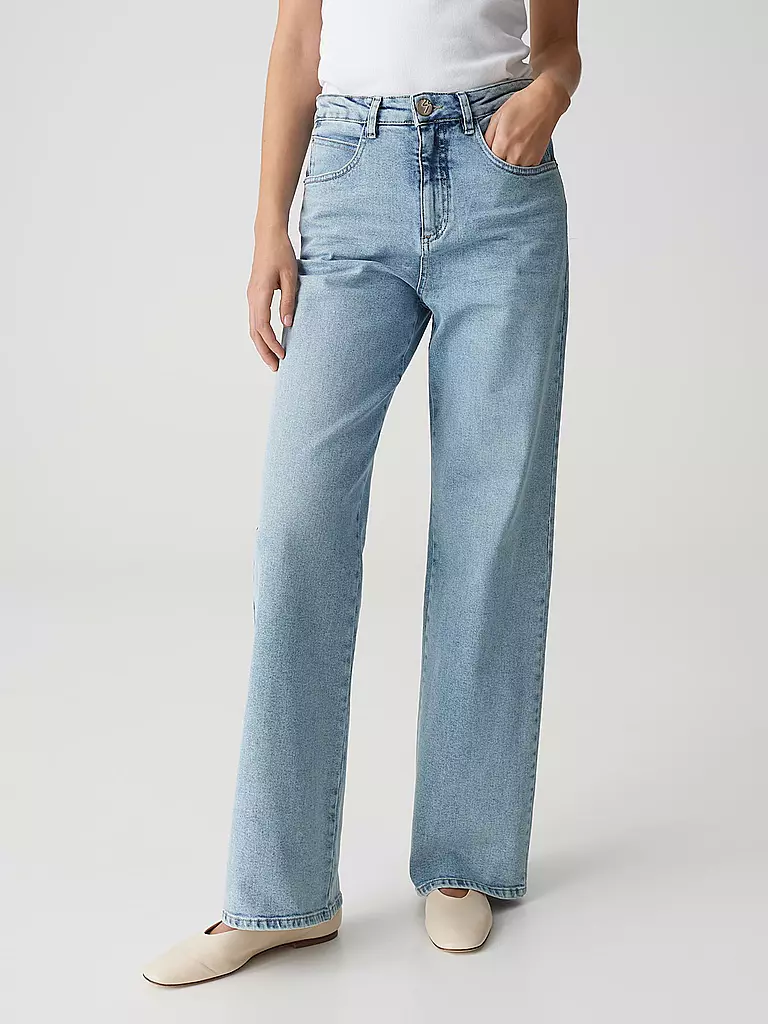 OPUS | Jeans Jambe Large MIVY FRESH | Bleu