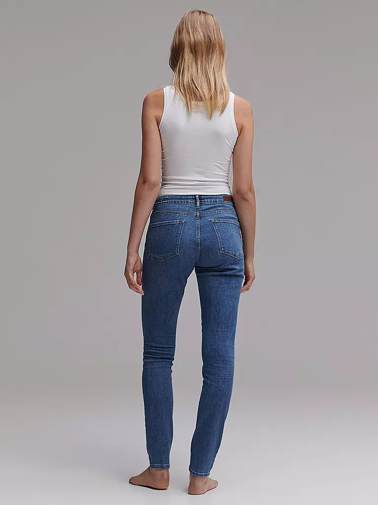 OPUS | Jeans Skinny Fit 7/8 ELMA OCEAN BLUE | 