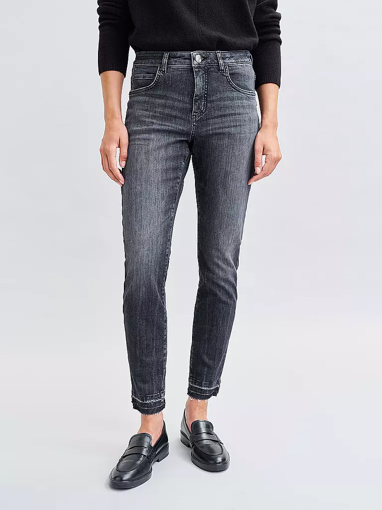 OPUS | Jeans Slim Fit EVITA URBAN | Gris