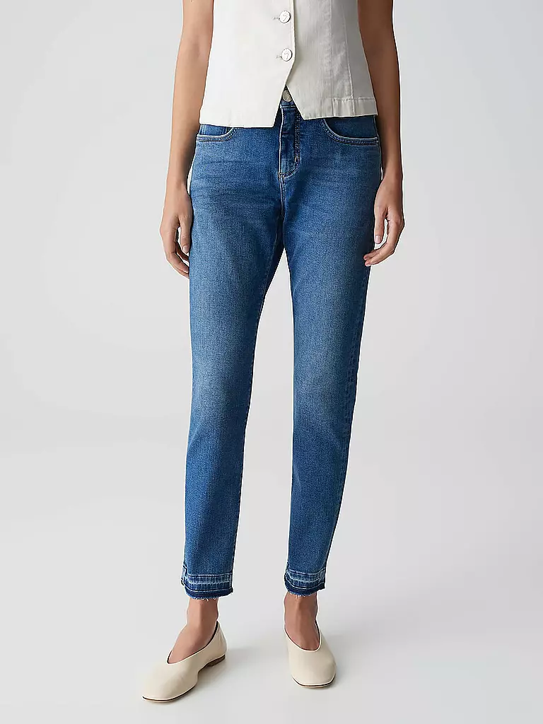 OPUS | Jeans Slim Fit EVITA URBAN | Bleu