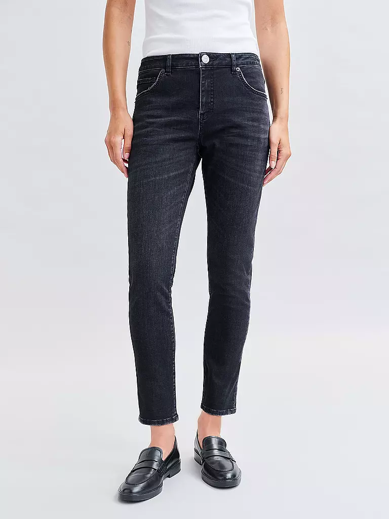 OPUS | Jeans Slim Fit EVITA | Noir