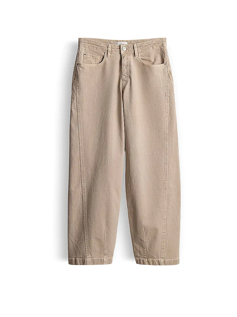 OPUS | Jeans Straight Fit LOLAH EDGY | Marron clair