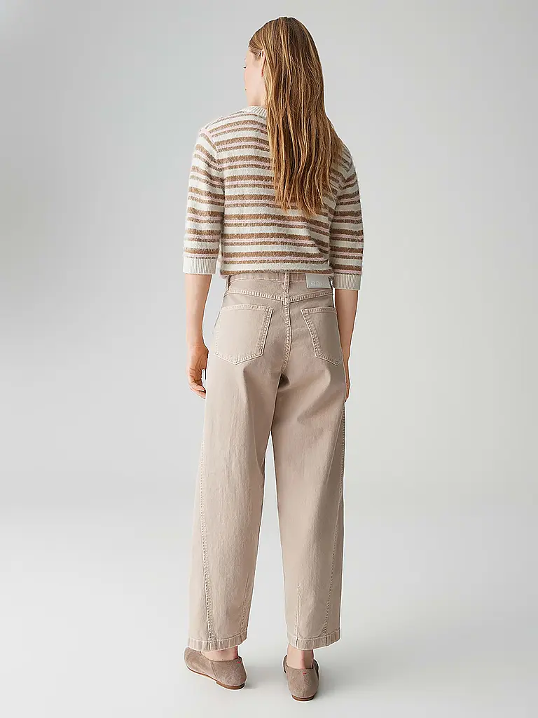 OPUS | Jeans Straight Fit LOLAH EDGY | Marron clair