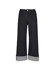 OPUS | Jeans Wide Leg MIVA TURN UP | Bleu foncé