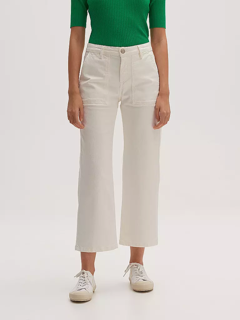 OPUS | Jeansculotte MELVIN REFRESHED | Crème