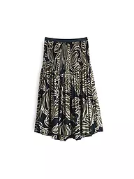 OPUS | Midi-jupe RIBANE TROPICAL | Olive