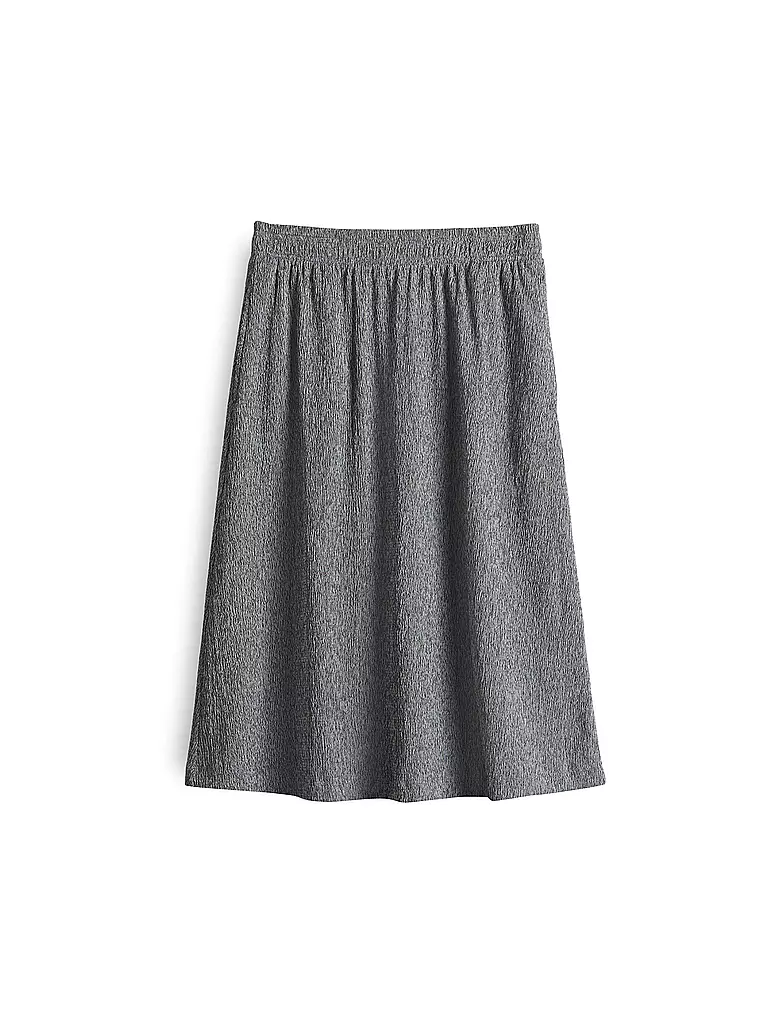 OPUS | Jupe midi ROPANI CRINKLE | dunkelblau