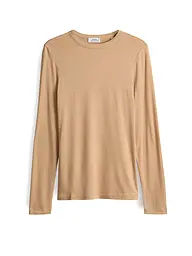 OPUS | Langarmshirt SIFA | Marron clair