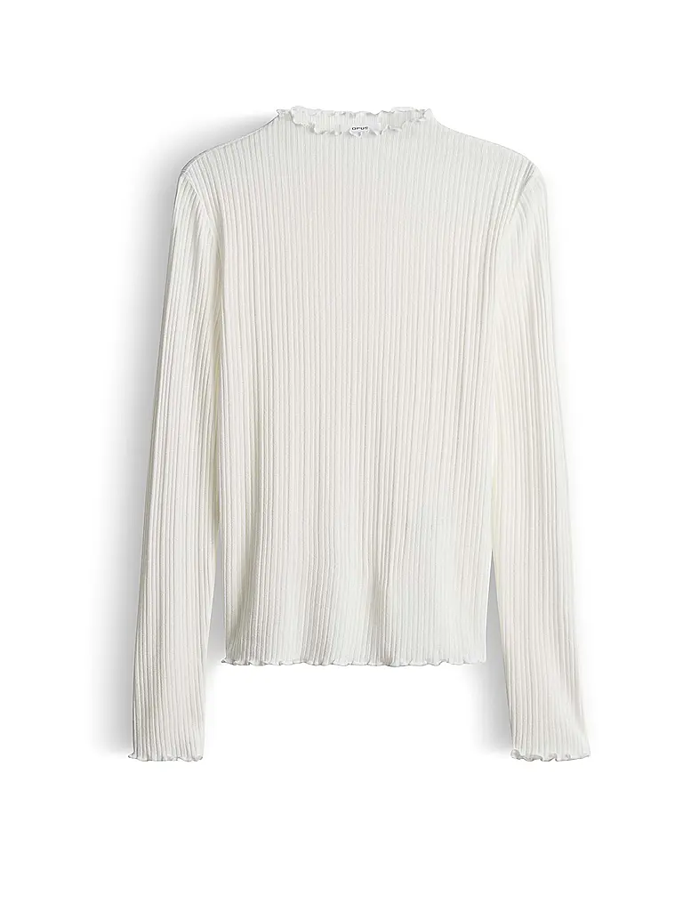 OPUS | Langarmshirt SIVI | Blanc