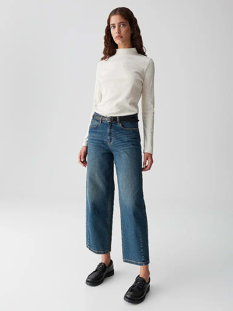OPUS | Langarmshirt SUHANNA | Crème