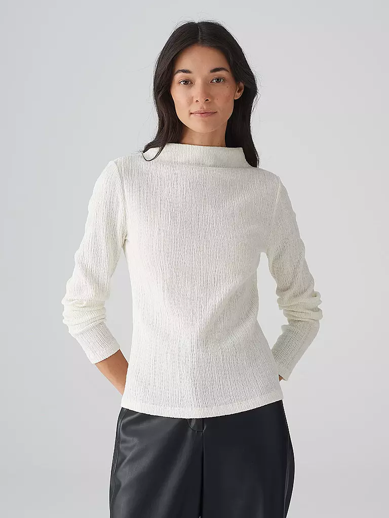 OPUS | Langarmshirt SUNNEL | Crème