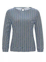 OPUS | Langarmshirt SUSTA | Bleu